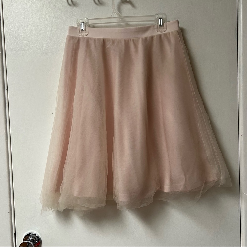 Light Pink Charolette Russe Tulle Skirt. Size Large.